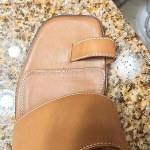 TOPSHOP VILLAGE Toe Loop Sandals US 5